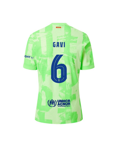 GAVI 6 Barcelona Third Match Jersey 2024/25 - UCL Font GAVI 6 Barcelona Third Match Jersey 2024/25 - UCL Font