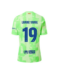LAMINE YAMAL 19 Barcelona Third Jersey 2024/25 - UCL Font
