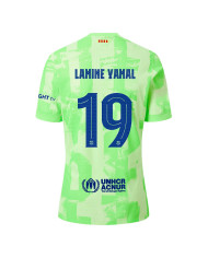 GAVI 6 Barcelona Third Spotify Logo Without Text Match Jersey 2024/25 - UCL Font