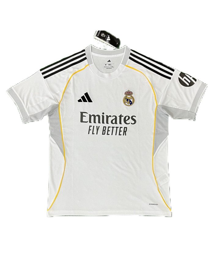 Real Madrid Home Jersey 2025/26