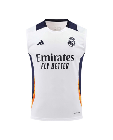 Real Madrid Pre-Match Vest 2024/25 Real Madrid Pre-Match Vest 2024/25