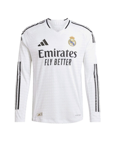 Real Madrid Home Long Sleeve Jersey Player Version 2024/25 Real Madrid Home Long Sleeve Jersey Player Version 2024/25