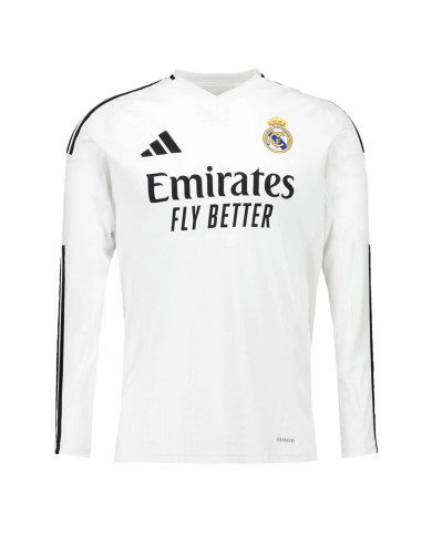 Real Madrid Home Long Sleeve Jersey 2024/25