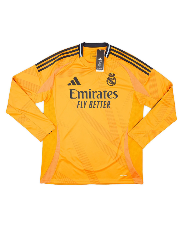 Real Madrid Away Long Sleeve Jersey 2024/25