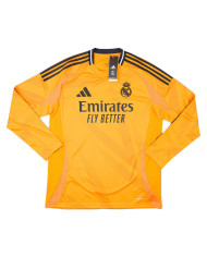 Real Madrid Away Long Sleeve Jersey 2024/25