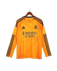Real Madrid Away Long Sleeve Jersey 2024/25