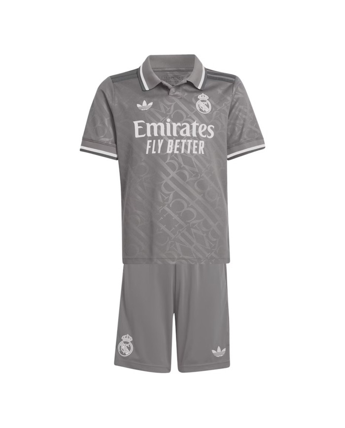 Kids Real Madrid Third Jersey Kit 2024/25