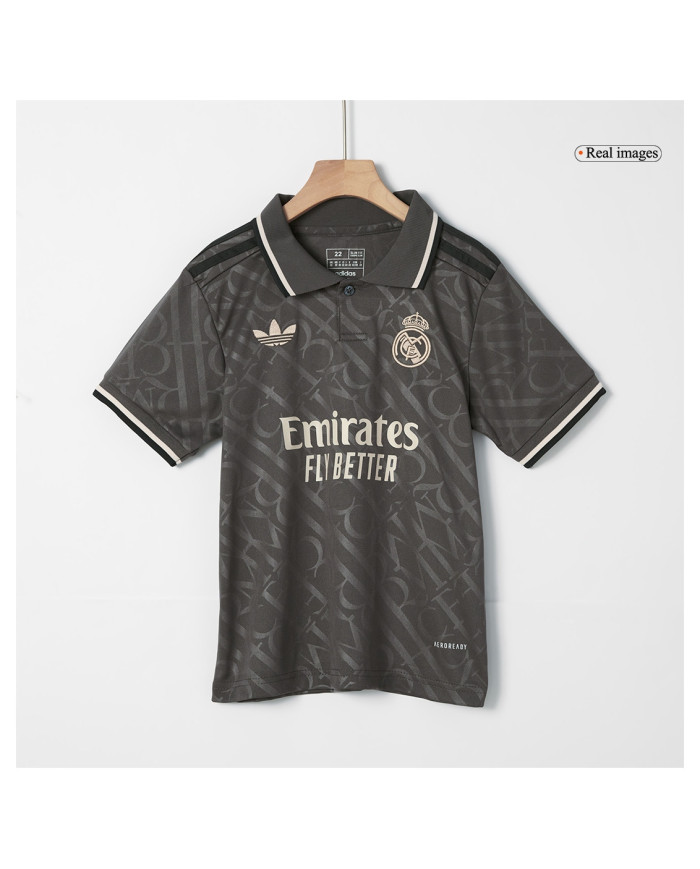 Kids Real Madrid Third Jersey Kit 2024/25