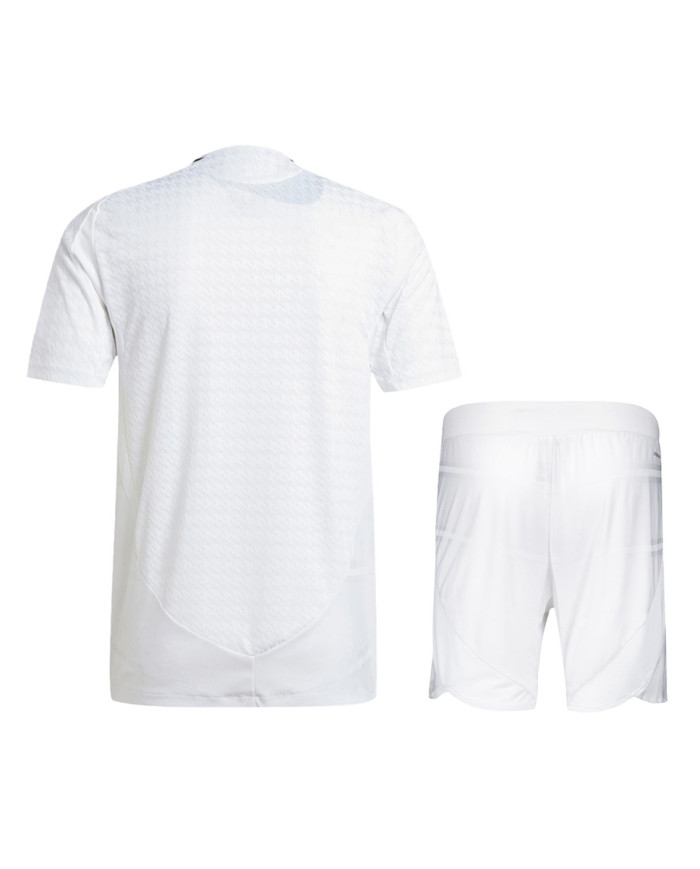 Real Madrid Home Match Jersey + Shorts Kit Player Version 2024/25