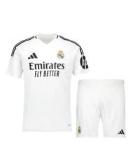 Kids Real Madrid Home Kit 2024/25