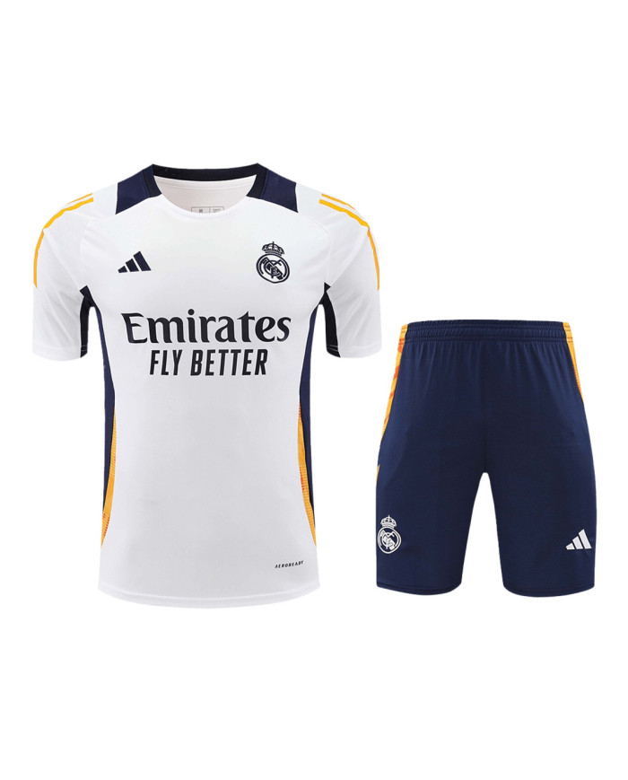 Real Madrid Pre-Match Kit(Jersey+Shorts) 2024/25