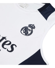 Real Madrid Pre-Match Vest Kit(Jersey+Shorts) 2024/25