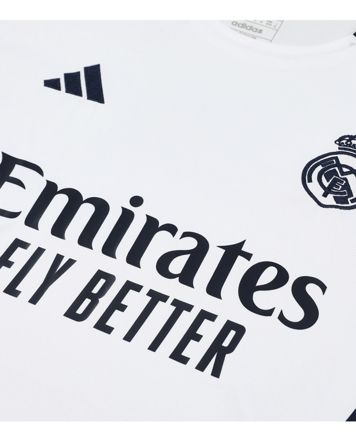 Real Madrid Pre-Match Kit(Jersey+Shorts) 2024/25