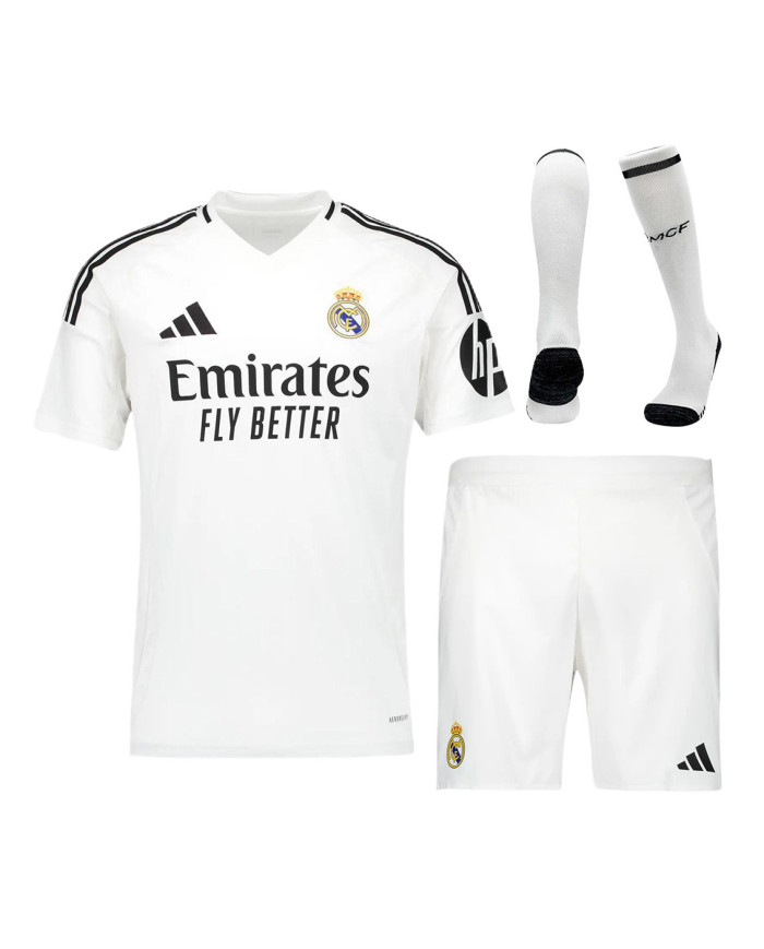 Real Madrid Home Full Jersey Kit 2024/25