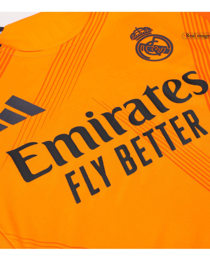Real Madrid Away Match Jersey+Shorts+Socks Full Kit Player Version 2024/25