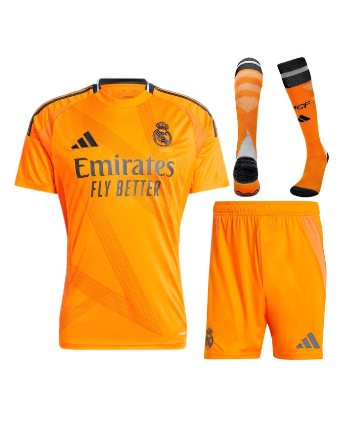 Real Madrid Away Full Jersey Kit 2024/25