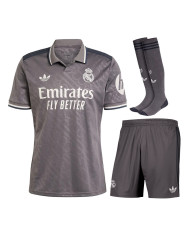 Real Madrid Third Full Jersey Kit 2024/25
