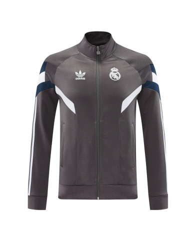 Real Madrid Track Jacket Gray 2024/25