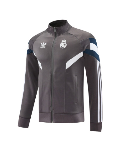 Real Madrid Track Jacket Gray 2024/25