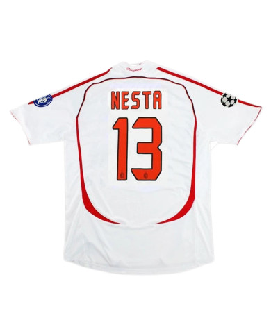 NESTA 13 Retro AC Milan UCL Final Away Jersey 2006/07 NESTA 13 Retro AC Milan UCL Final Away Jersey 2006/07