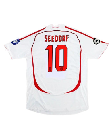 SEEDORF 10 Retro AC Milan UCL Final Away Jersey 2006/07 SEEDORF 10 Retro AC Milan UCL Final Away Jersey 2006/07