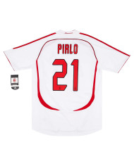 PIRLO 21 Retro AC Milan UCL Final Away Jersey 2006/07