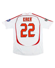 KAKA' 22 Retro AC Milan UCL Final Away Jersey 2006/07