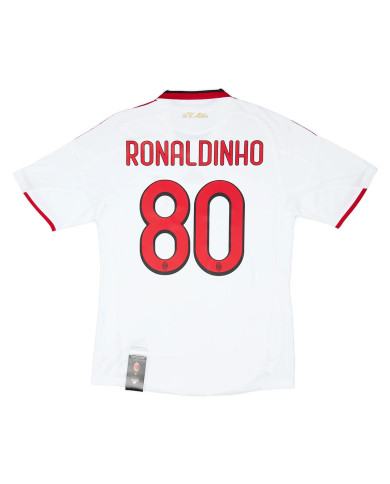 Ronaldinho 80 Retro AC Milan Away Jersey 2009/10
