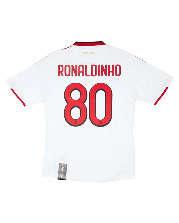 Ronaldinho 80 Retro AC Milan Away Jersey 2009/10