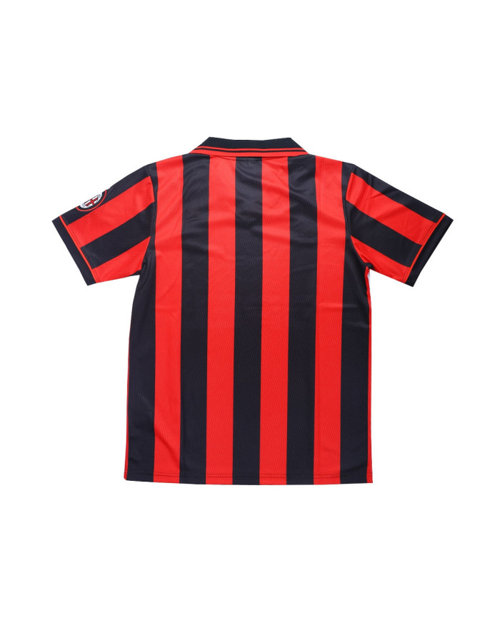 BAGGIO 18 Retro AC Milan Home Jersey 1996/97