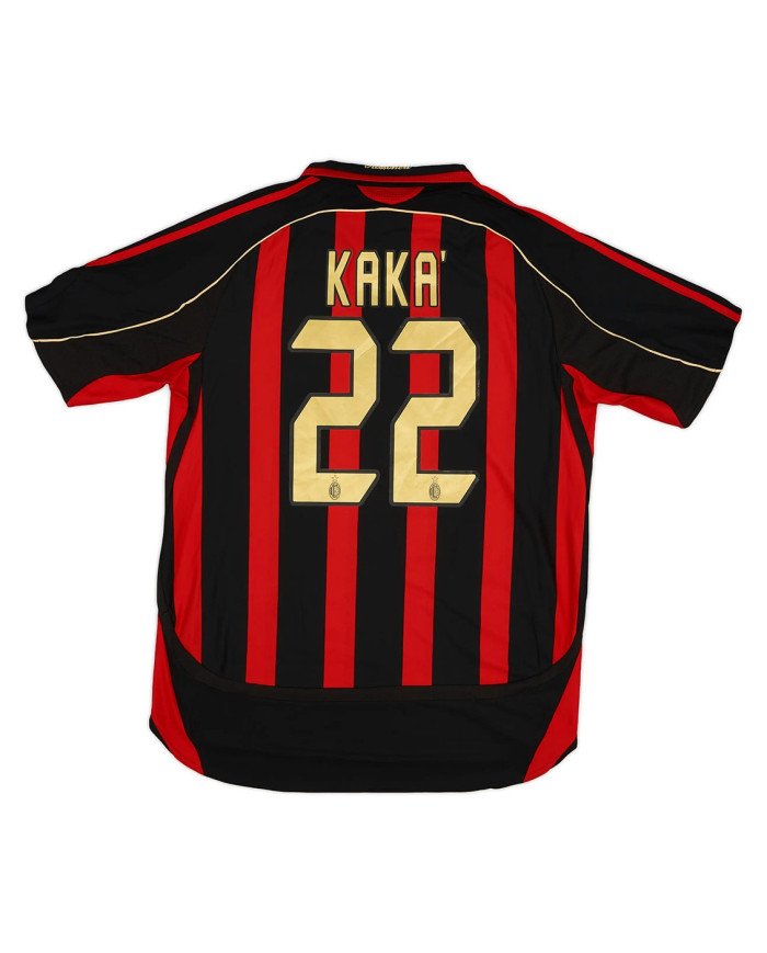 KAKA' 22 Retro AC Milan Home Jersey 2006/07