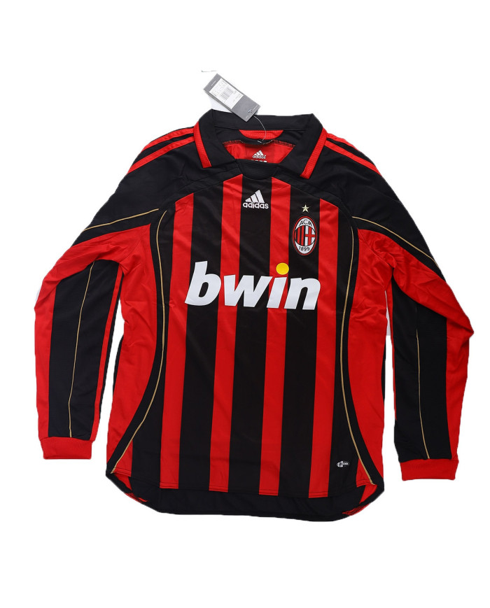 Retro AC Milan Home Long Sleeve Jersey 2006/07