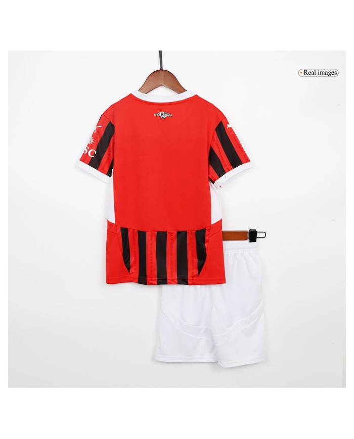 Kids AC Milan Home Jersey Kit 2024/25
