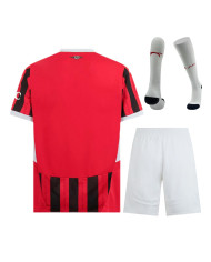 AC Milan Home Full Kit(Jersey+Shorts+Socks) 2024/25