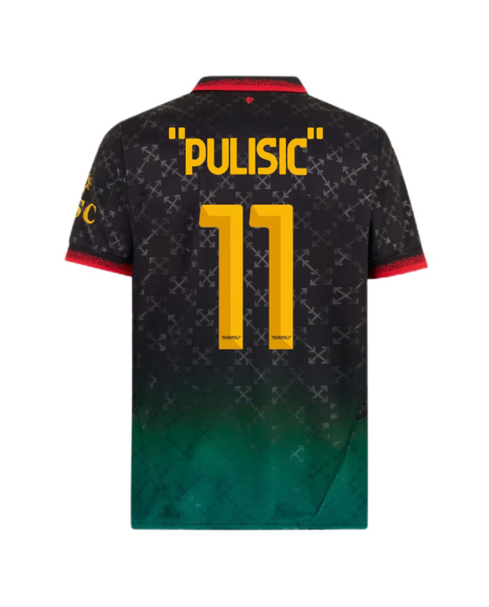 "PULISIC" 11 AC Milan Fourth Jersey 2024/25