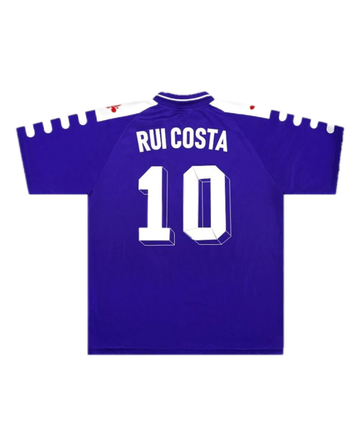 RUI COSTA 10 Retro Fiorentina Home Jersey 1998/99