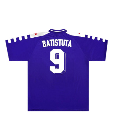 BATISTUTA 9 Retro Fiorentina Home Jersey 1998/99 BATISTUTA 9 Retro Fiorentina Home Jersey 1998/99
