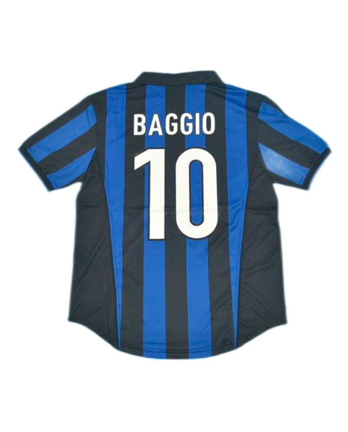 BAGGIO 10 Retro Inter Milan Home Jersey 1998/99