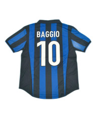 BAGGIO 10 Retro Inter Milan Home Jersey 1998/99