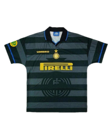 Ronaldo 10 Retro Inter Milan UEFA Cup Away Jersey 1997/98 Ronaldo 10 Retro Inter Milan UEFA Cup Away Jersey 1997/98
