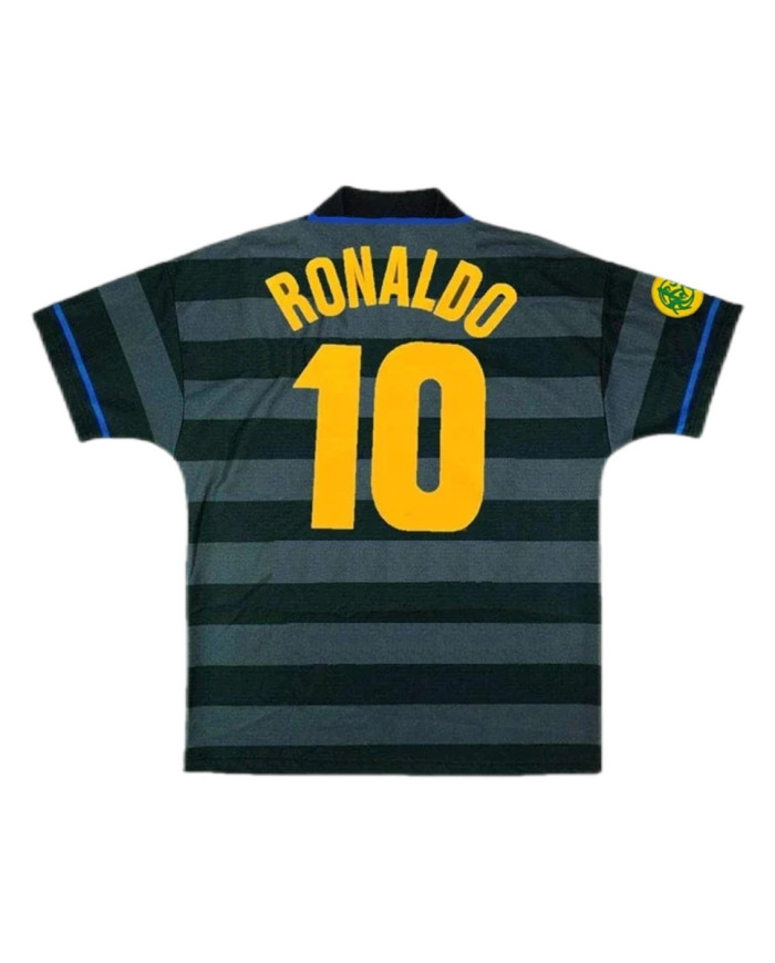 Ronaldo 10 Retro Inter Milan UEFA Cup Away Jersey 1997/98