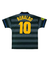 Ronaldo 10 Retro Inter Milan UEFA Cup Away Jersey 1997/98