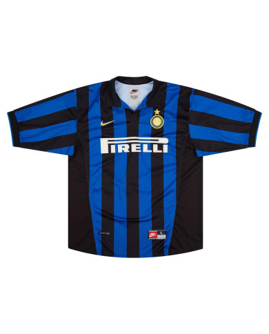 Ronaldo 9 Retro Inter Milan Home Jersey 1998/99 Ronaldo 9 Retro Inter Milan Home Jersey 1998/99