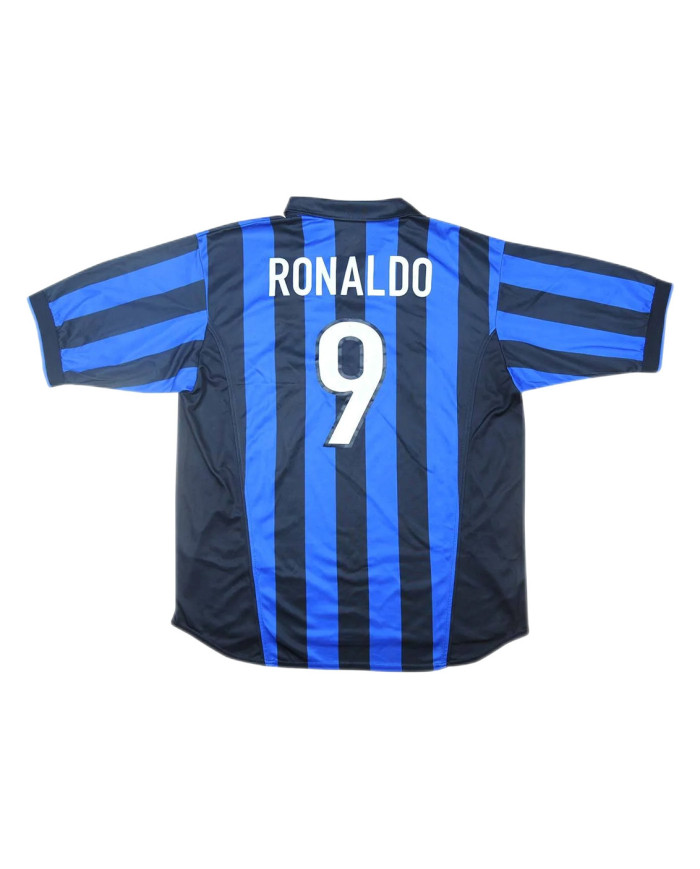 Ronaldo 9 Retro Inter Milan Home Jersey 1998/99
