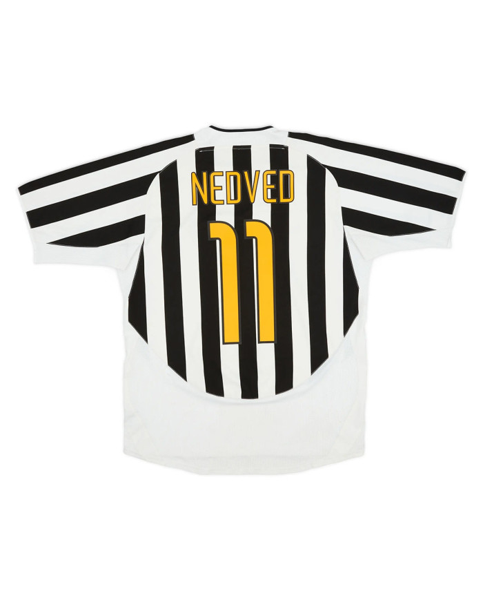 NEDVED 11 Retro Juventus Home Jersey 2003/04