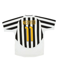 NEDVED 11 Retro Juventus Home Jersey 2003/04