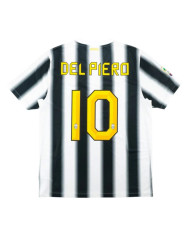 Del Piero 10 Retro Juventus Home Jersey 2011/12