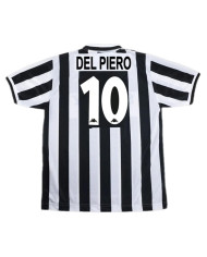 Del Piero 10 Retro Juventus Home Jersey 1996/97
