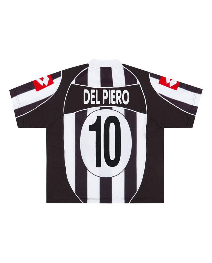 Del Piero 10 Retro Juventus Home Jersey 2002/03