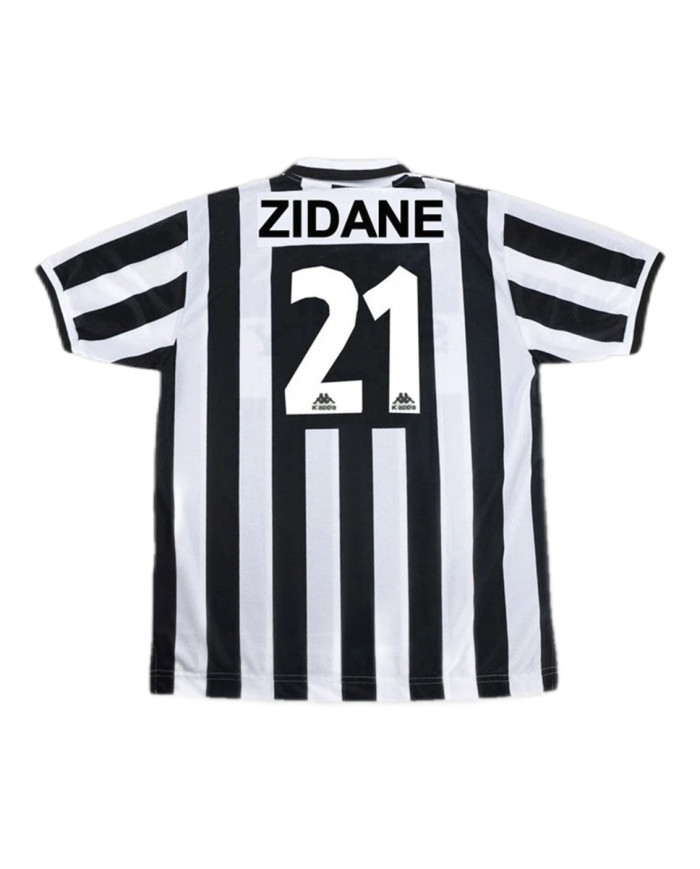 Zidane 21 Retro Juventus Home Jersey 1996/97
